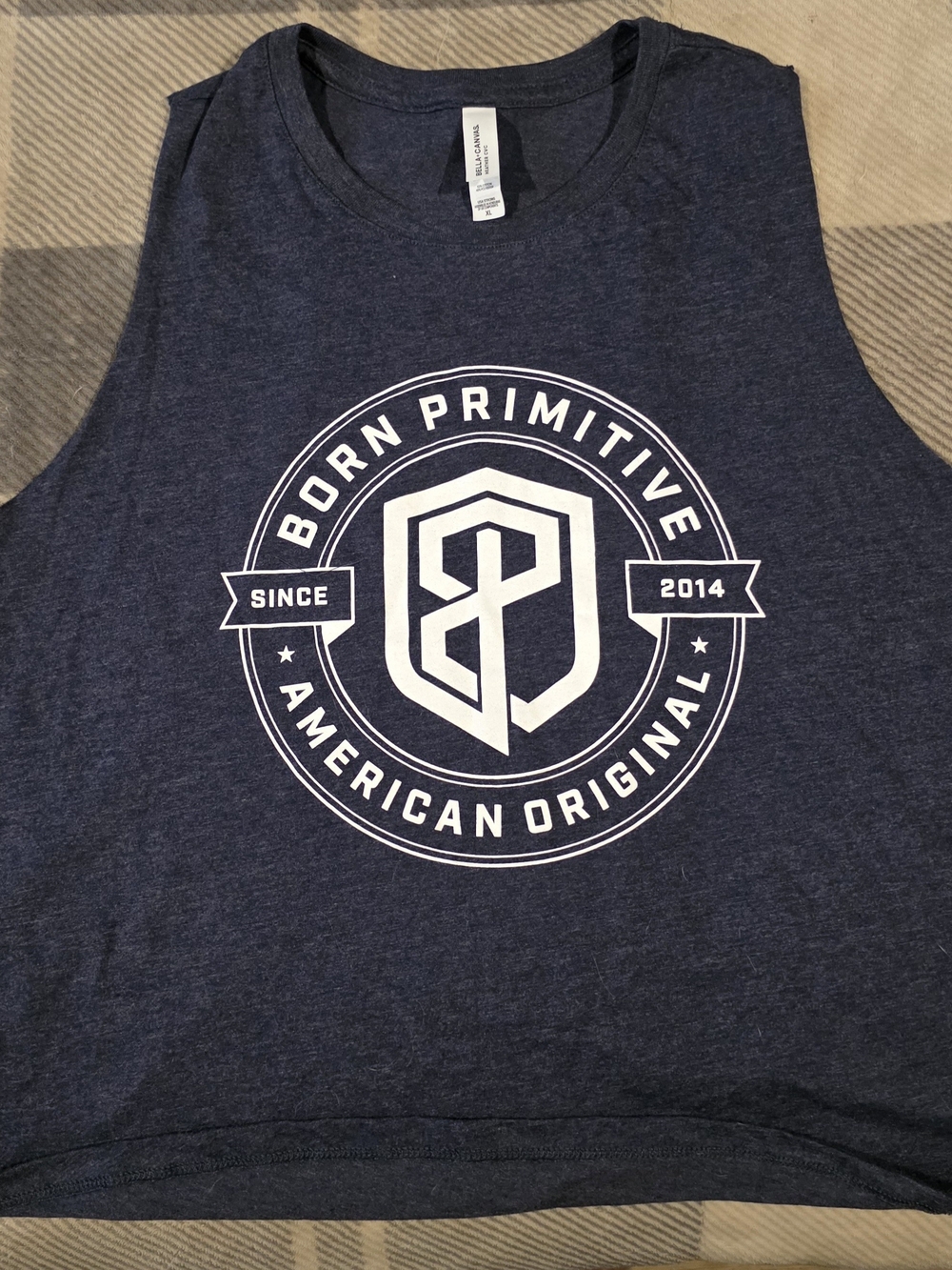 Born Primitive Navy Graphic Muscle Tank
